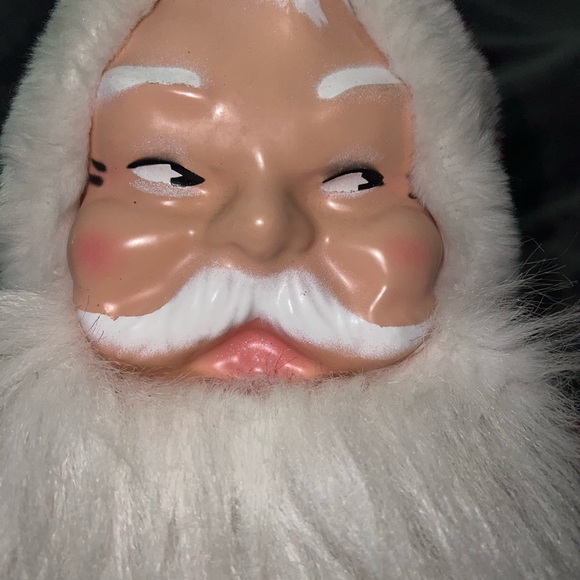 Parisi Creations 1960’s Santa Claus 42” Plush Hard Plastic Face Hard To Find - Picture 14 of 16